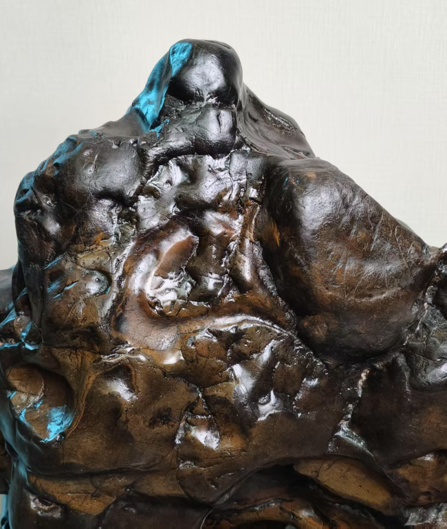 【中华名石典藏】红水河来宾石《千里走单骑》：天工铸忠义 奇石承文脉