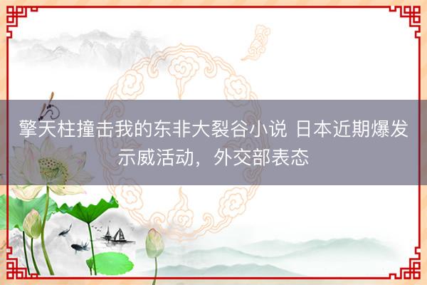 擎天柱撞击我的东非大裂谷小说 日本近期爆发示威活动，外交部表态