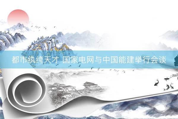 都市纨绔天才 国家电网与中国能建举行会谈